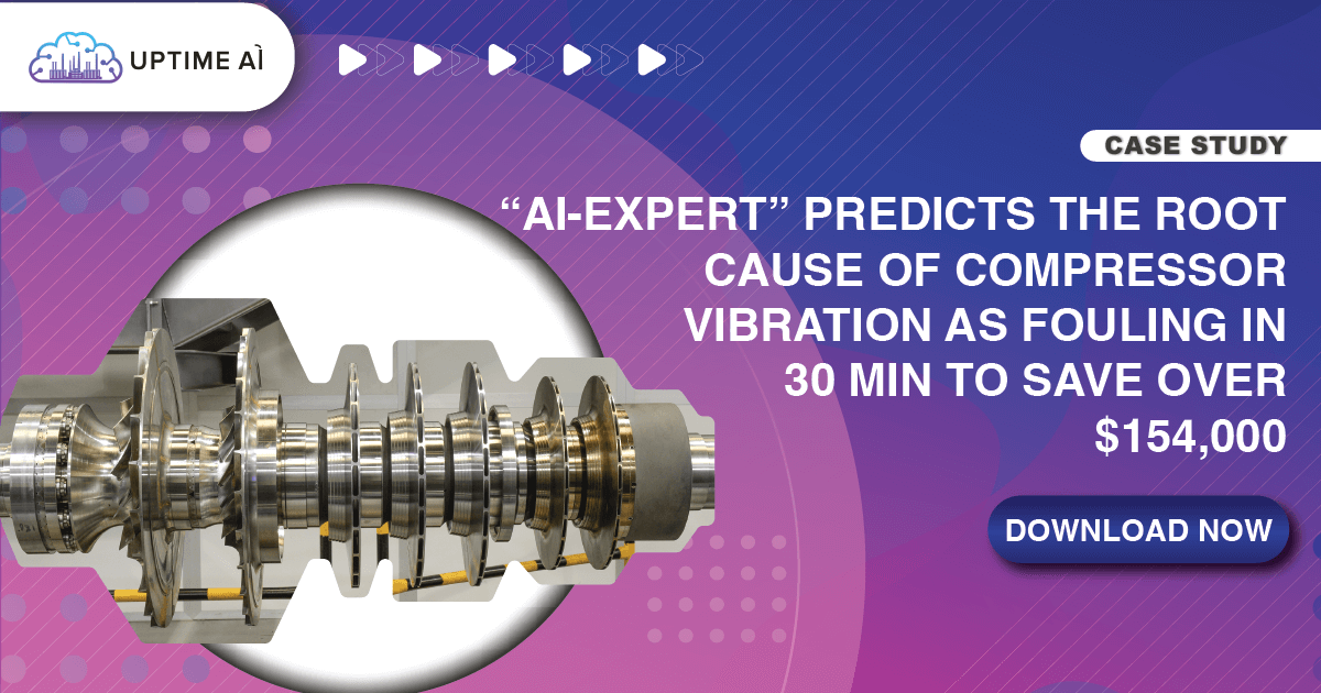 AIExpert Predicts The Root Cause Of Compressor Vibration As Fouling In